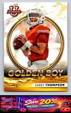 2021-22 Bowman University #GB-12 Casey Thompson Golden Boy