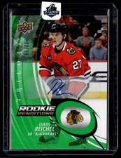 2022-23 Upper Deck Trilogy Rookie Renditions Autographs Lukas Reichel Auto 22/99