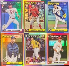 2025 Topps Update - 1990 TOPPS - You Pick Complete Your Set