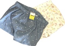 NEW No Tag Girls Carter's 5T Lot Of 2 Pajama Shorts Sleepwear Floral Dots