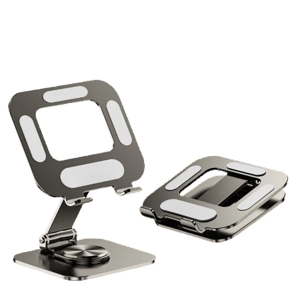 Soporte para Tableta Soporte Giratorio 360° Aluminio Soporte de Escritorio para iPad iPhone de 4.7-12" Foto 3 de 4