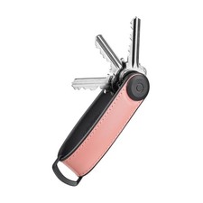 Orbitkey - Hybrid Leather Key Organiser - Pastel Pink NEW
