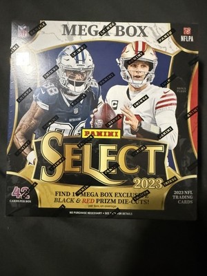 2023 Panini Select Football Mega Box (Factory Sealed)