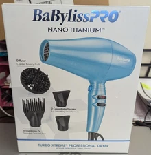 BABYLISS PRO NANO TITANIUM TURBO XTREME PROFESSIONAL DRYER - OPEN BOX