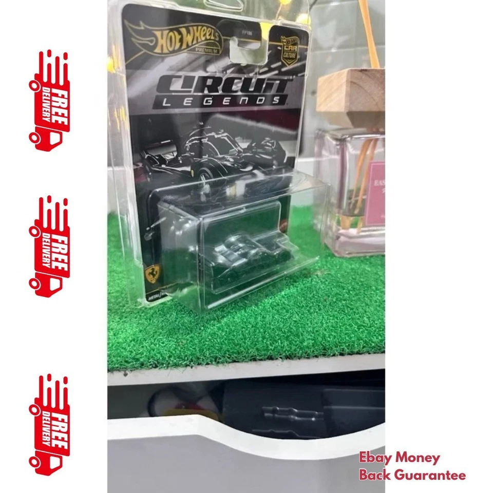 ¡Persecución PERSONALIZADA! Ferrari 499P 2025 Circuit Legends Hot Wheels Premium Car Culture Foto 3 de 4