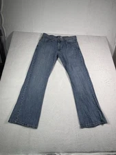 Signature by Levi Strauss Gold Jeans Mens 34x32 Blue Bootcut Light Wash Mens