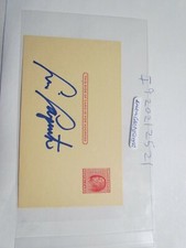 Chris Carpenter Signed Postcard