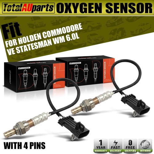 2x Post-Cat Oxygen Sensor for Holden Commodore VE Statesman WM 6.0L ...