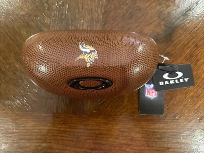New Oakley NFL Minnesota Vikings, Sunglasses Clamshell Hard Case.