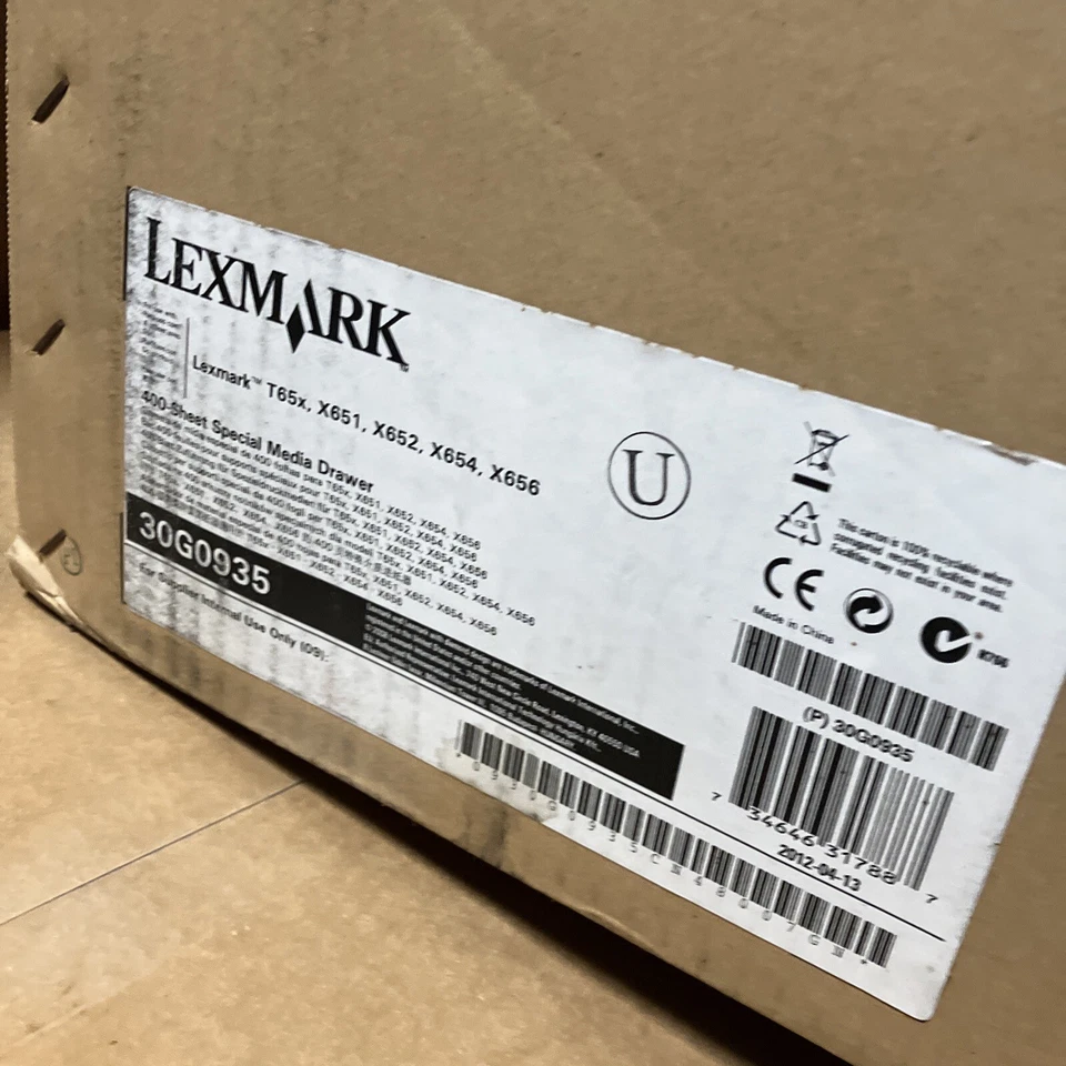Lexmark 40X4576 550 sheet extra tray assembly T650 T650n T652n T654n New In box - Image 3 of 4