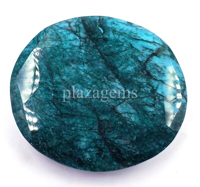 Natural Green Emerald Big Stone 630 Ct Oval Shape EGL Loose Gemstone N21