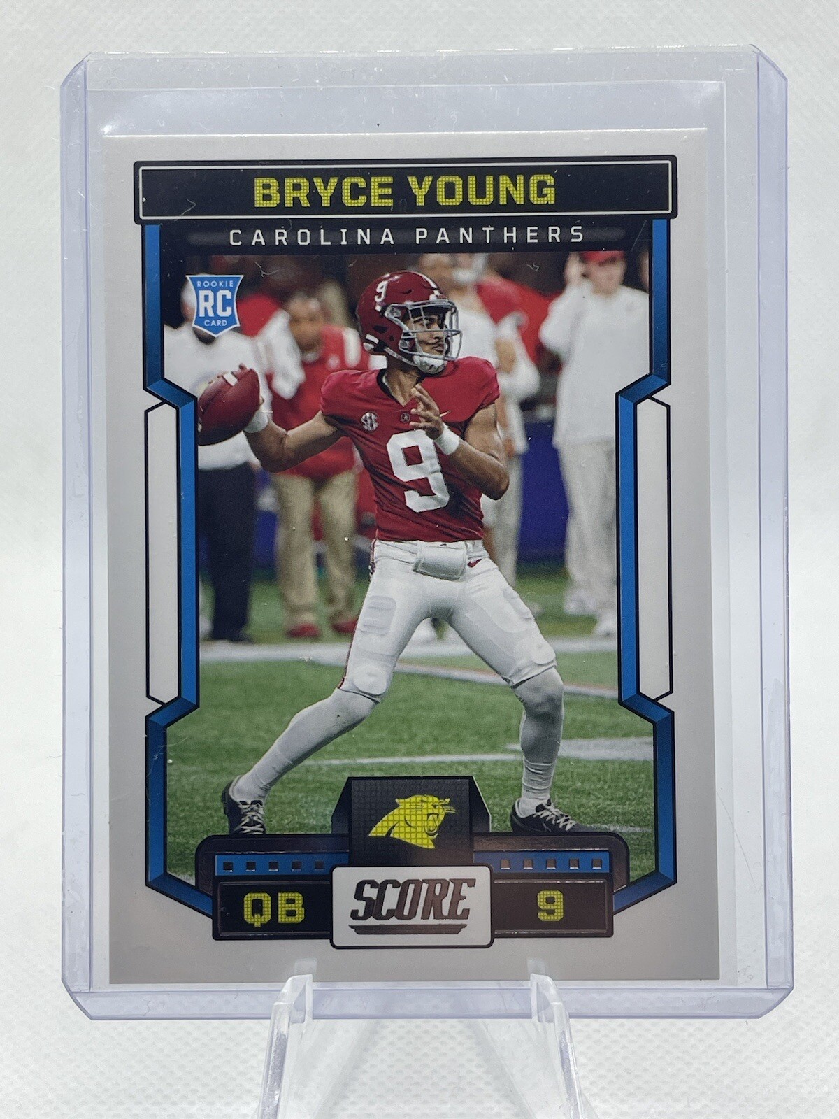 2023 Score Football Bryce Young Base RC No. 301 Panthers