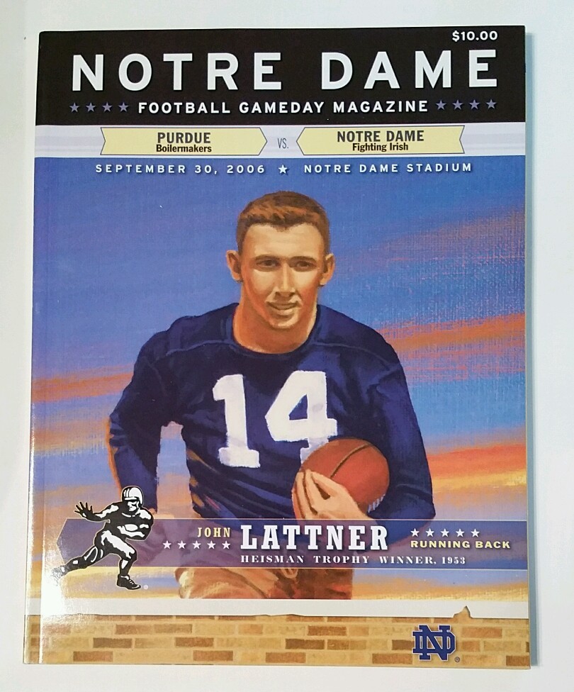 notre-dame-purdue-football-2006-gameday-magazine-program-and-poster