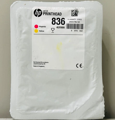 New Genuine HP 836 Magenta & Yellow Latex Printhead Cartridge [4UV96A]