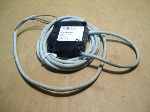 NUOVO SENSORE FOTOELETTRICO DIFFUSO BALLUFF BOS S6-5-M25 GAMMA 250MM P2078 - Foto 2 di 2