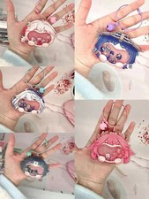 Genshin Impact Series Acrylic Bag Pendant Wobbly Keychain Animation Cosplay Gift