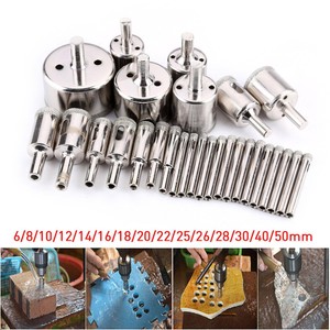 28 x M14 Diamantbohrer Bohrkrone Fliesenbohrer für Flex Winkelschleifer 6mm-50mm