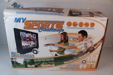 My Sports Challenge Wireless Sports Game System Five Games Set for 2 Players