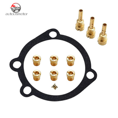 Jet Kit for Harley-Davidson CV40 Keihin Carb Main Jet Pilot Jet Gasket