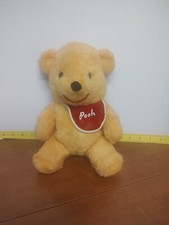 12" VINTAGE WINNIE POOH WALT DISNEY CHARACTERS STUFFED ANIMAL PLUSH TOY