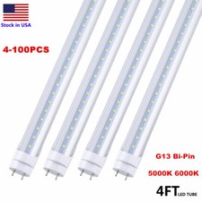18w T8 4ft Led Tube Light G13 Bi-pin Dual-end Power Led Garage Shop Light Bulb