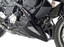 KAWASAKI Z750/Z750S/Z750R 11-12 / Z1000 07-09 Black-Silver Mesh Belly Pan - Powe