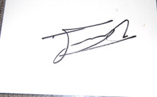 ED DE GOEY CHELSEA LEGEND SIGNED  WHITE CARD 2