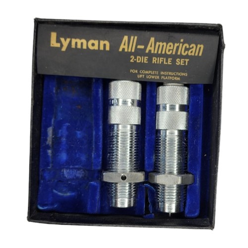 Vintage Lyman AA All American 303 Brit. Reloading Dies 2die Rifle Set