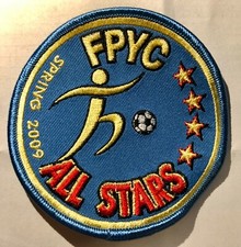 Fairfax Virginia Police Youth Soccer Club FPYC Spring 2009 All Stars Patch Nice!