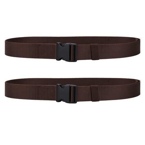 Fashion Canvas Webbing Belt Regular Size Black Quick Release Buckle Army Belts - Picture 74 of 88