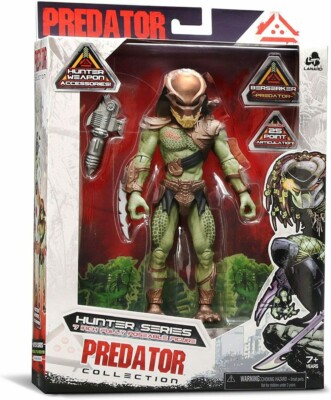 未開封● 未発売 LANARD プレデターPREDATOR HUNTER LANARD 7” BERSERKER PREDATOR Battle Action Figure Fully