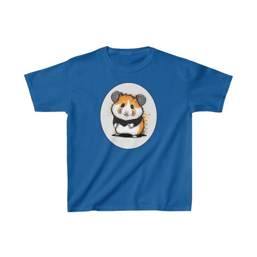 US Kids - Hamster graffiti Banksy style - Kids Heavy Cotton Tee - 7Y to 14Y - Picture 22 of 29
