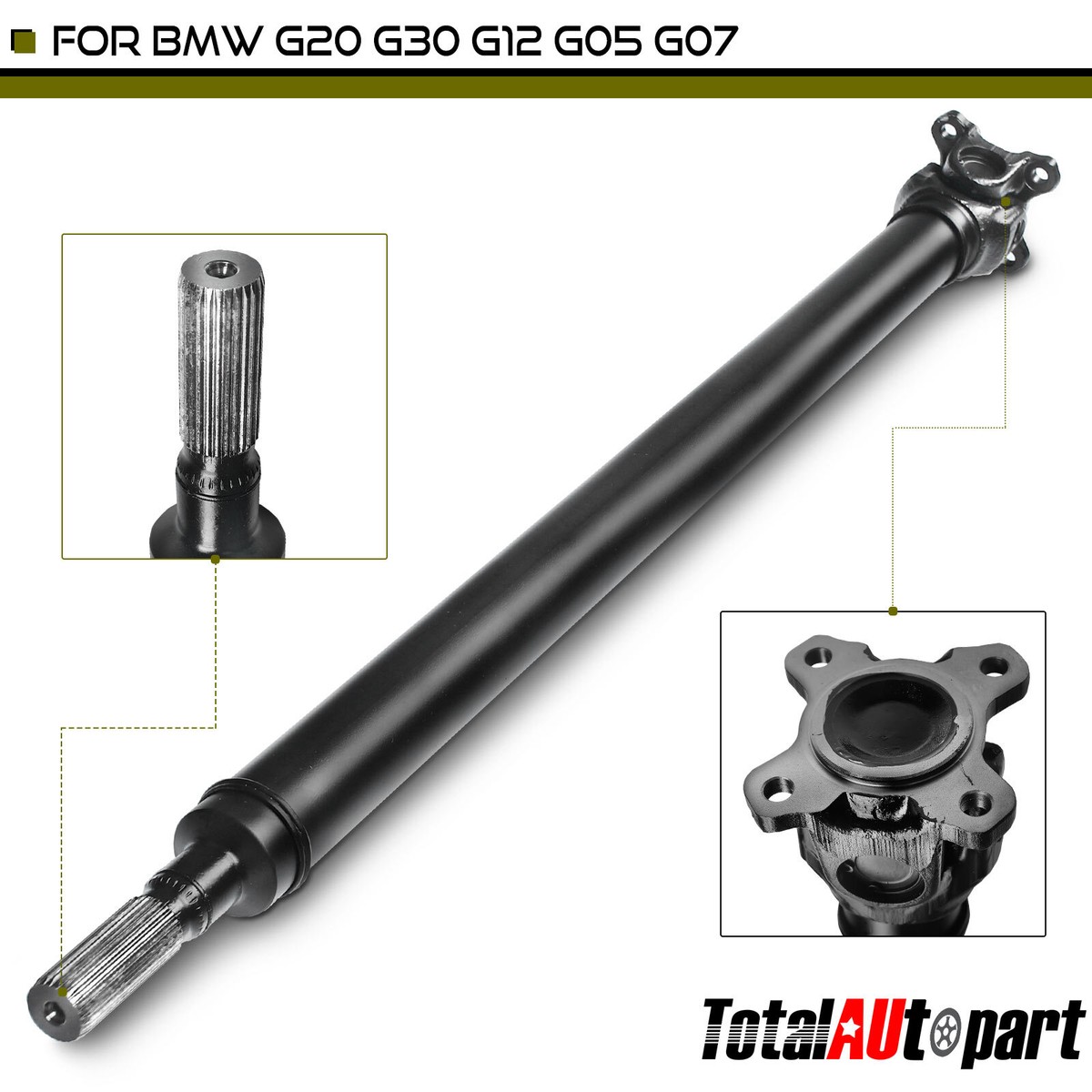 Drive Shaft Assembly for BMW 330i 19-20 M340i X5 X7 G20 G12 G30