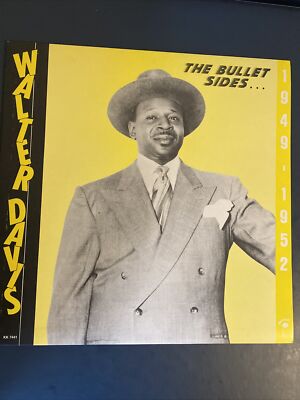 Walter Davis the bullet sides 1949-52 KRAZY KAT 12'' LP 33 RPM Album Vinyl Record