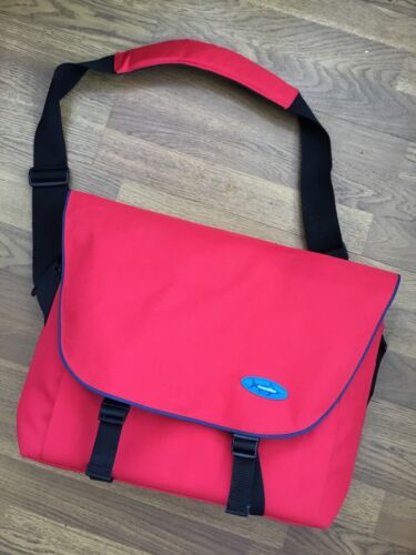 Swordfish Red Black Laptop Briefcase Carry Case Shoulder Bag Business Work - Photo 1/10
