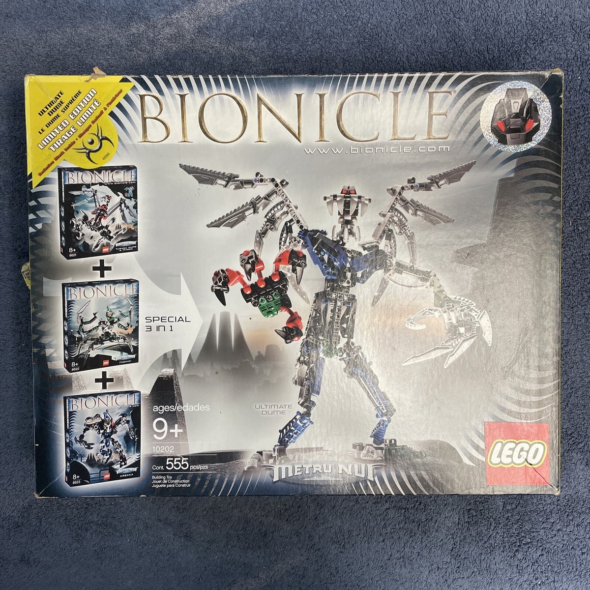 LEGO Bionicle 10202 Ultimate Dume Open Box Sealed Bags New | eBay