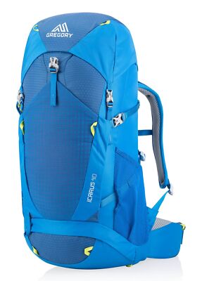 GREGORY Icarus 40 Backpack Rucksack Rucksack Hyper Blue blau dunkelblau Neu