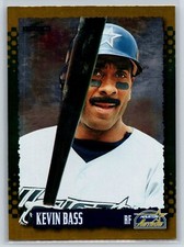 1995 Score Kevin Bass Gold Rush Parallel Houston Astros #372