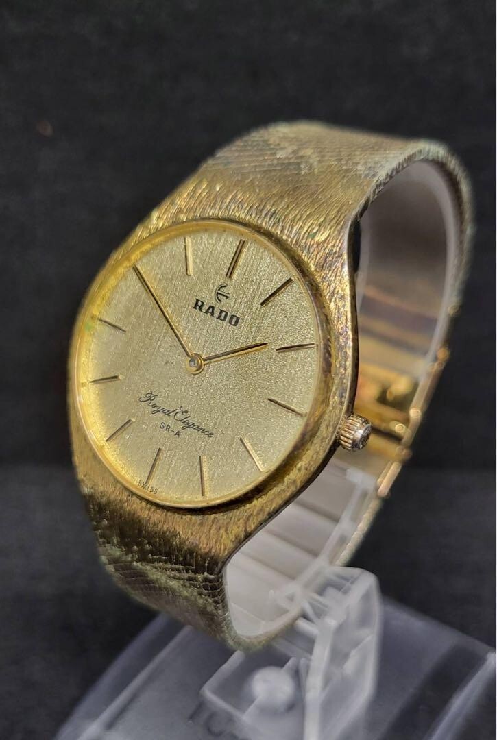 稼働 RADO エレガンス 腕時計 128.9011.2 バングル 2477 RADO Royal