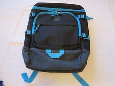Puma backpack PMAM1308-B black blue back pack book bag NEW