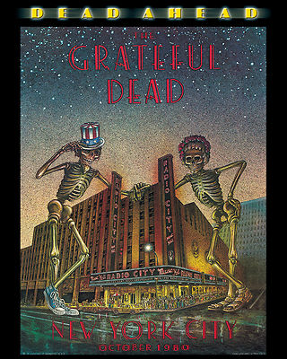 Grateful Dead 1980 New York Concert Poster (8x10 Color Photo) | eBay