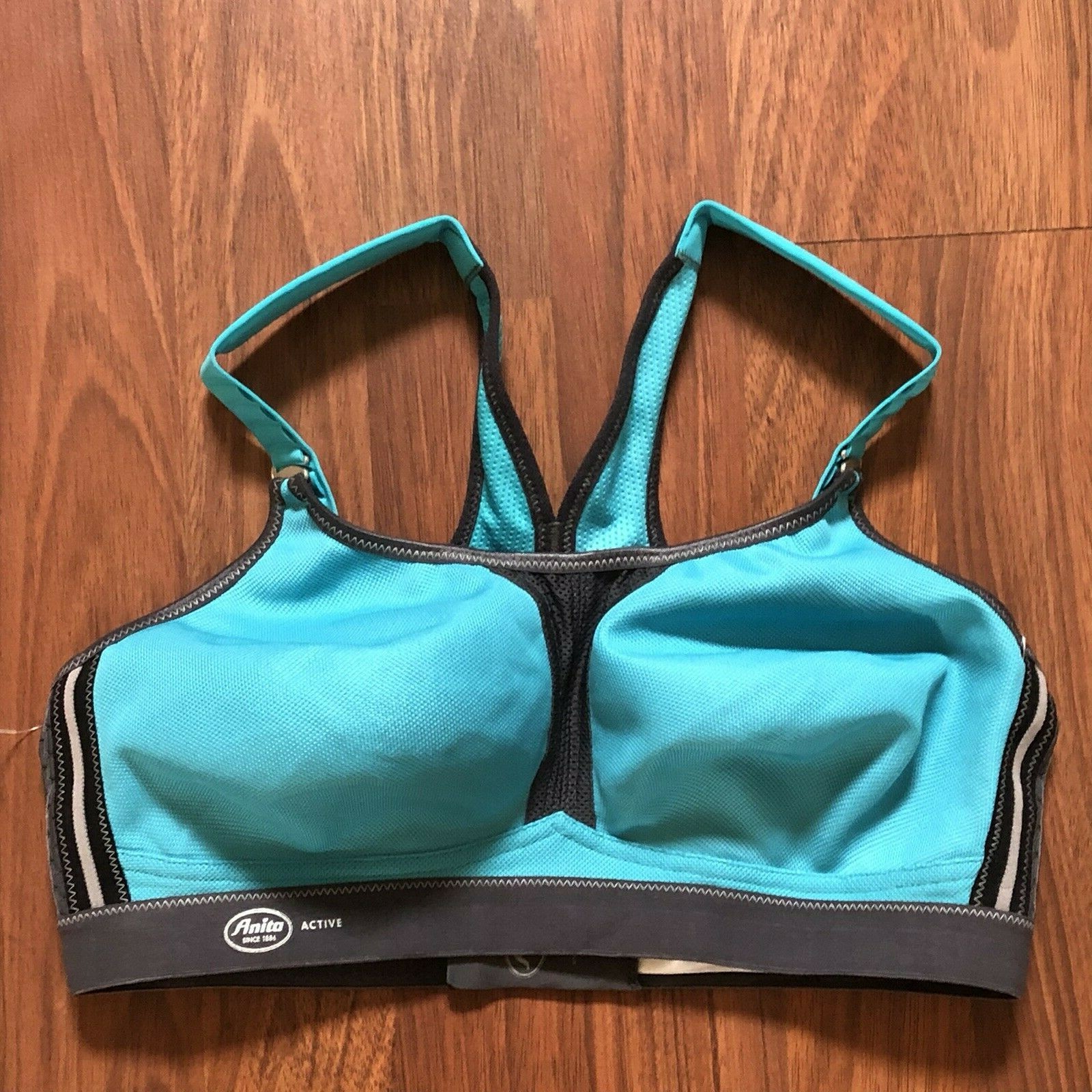 Anita PEACOCK Active Dynamix Star Max Support Wire Free Sports Bra US