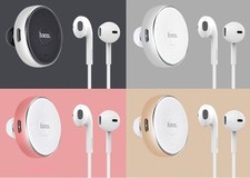 Collar Clip Wireless Bluetooth 4.0 Earphone Headset w/Hands free Phone Calls