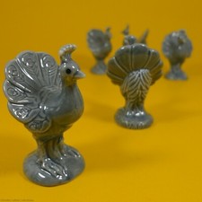 Wade Whimsies - (2010) Wade Collectors Fair Special Issues - Gray Peacock