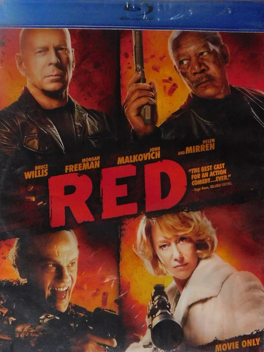 Red 2010 Movie, Bruce Willis, John Malkovich, Helen Mirren