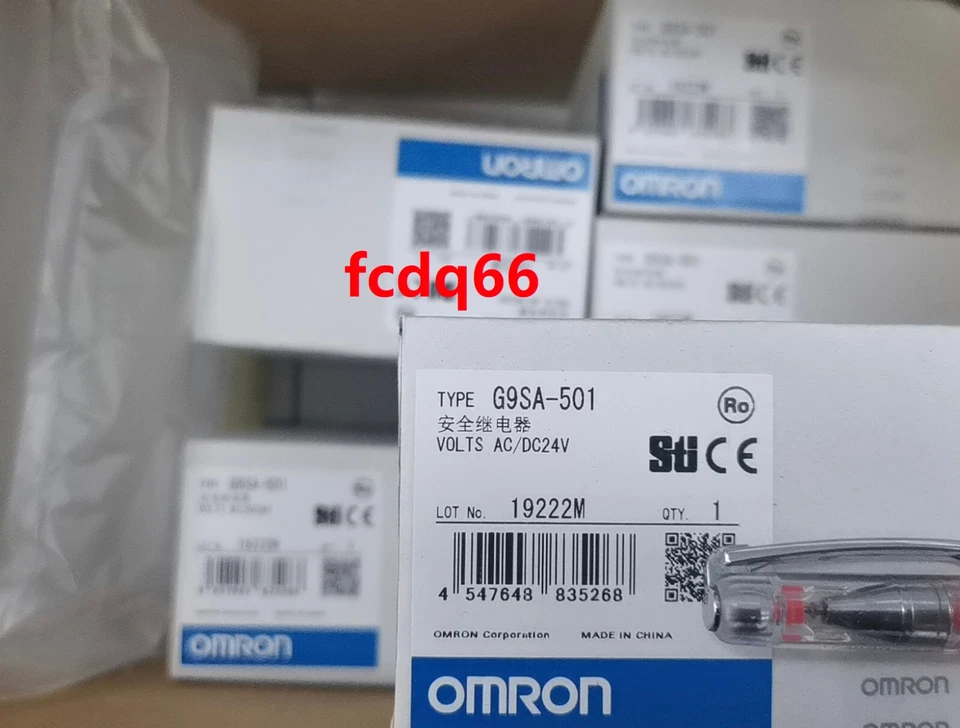 One New Omron G9SA-501 AC/DC24V G9SA501 Safety Relay In Box - Image 2 of 4