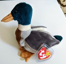 Jake the Mallard Ty Beanie Baby- 1998 Retired 