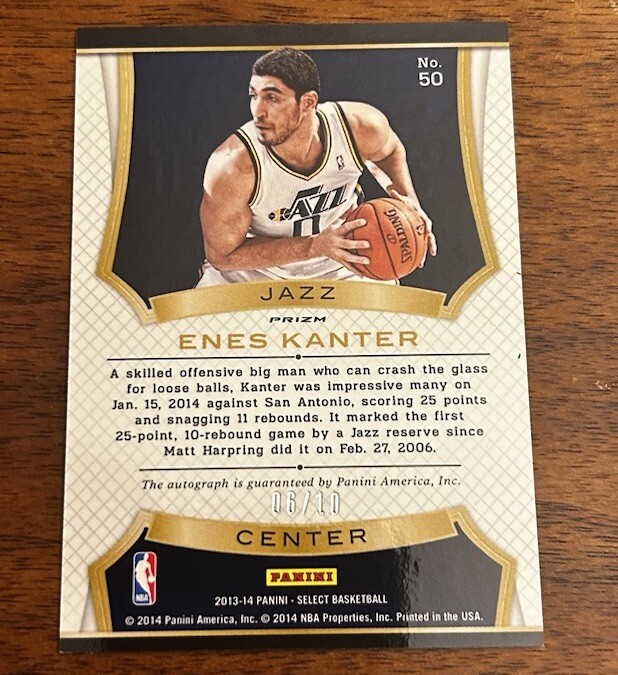 99枚限定 Patch Auto Panini Enes Kanter NBA $_12.JPG?set_id=880000500F