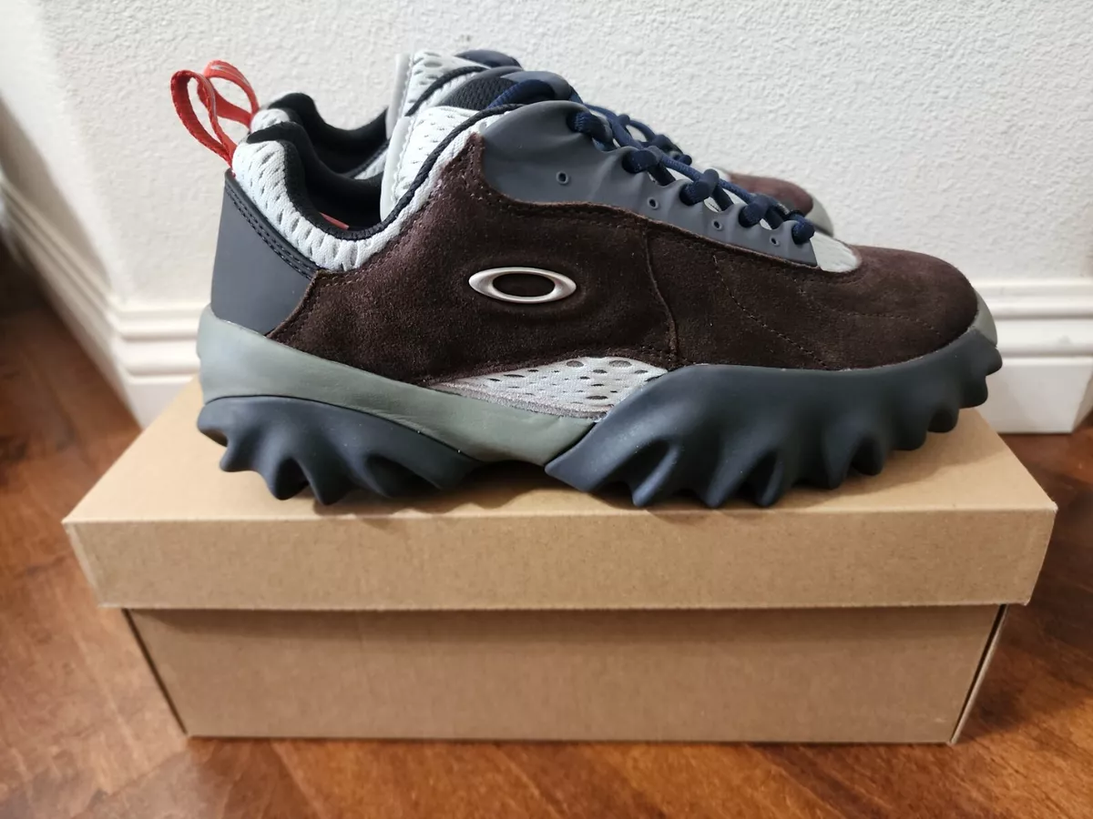 Oakley x Brain Dead Factory Team Chop Saw Brown Mint Black Men's Size 7 In Hand