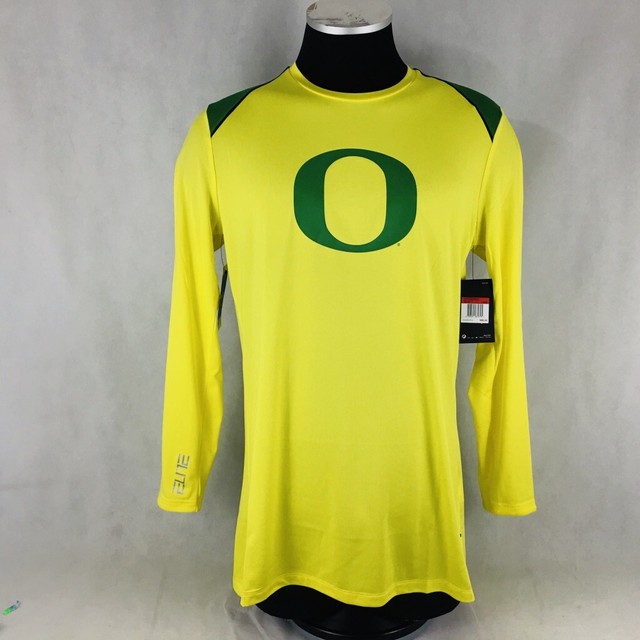 yellow long sleeve nike shirt